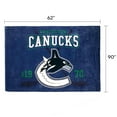 thumbnail image 5 of NHL Vancouver Canucks Jumbo Blanket, 62" x 90", 5 of 5