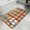Orange, variant on Fall Buffalo Plaid Bathroom Runner Rugs Non Slip Washable Absorbent Narrow Long Bath Mat Vintage Red Green Check Farmhouse Runner Rugs for Kitchen Hallway Bedroom Laundry Study Room 31.5"x63"