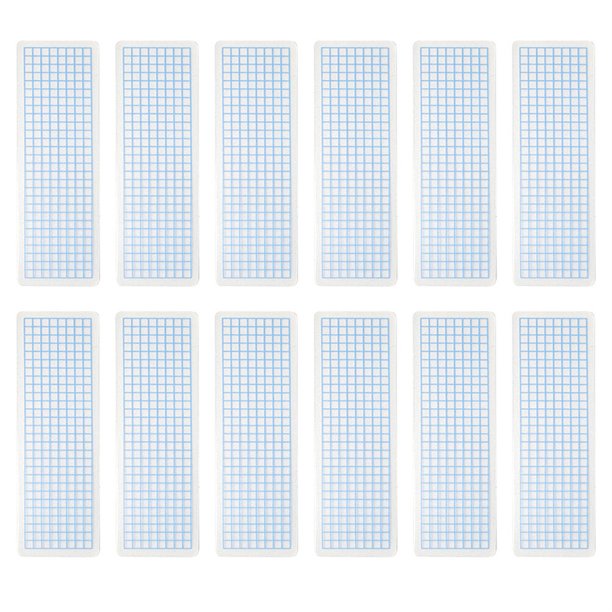 FELTECHELECTR 50 tableros de muestra de cinta washi para exteriores, de plástico, separados.
