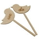 thumbnail image 5 of 2 Unidad Pájaros Topper Torta de Decoración Compromiso Soledad Pájaro de madera Cake Topper, 5 of 7