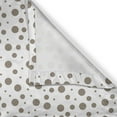 thumbnail image 6 of Ambesonne Brown Valance & Curtain, Big Small Drops Spots, 55"x30", Cocoa White, 6 of 6