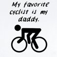 thumbnail image 2 of CafePress - My Favorite Cyclist Is My Daddy Body Suit - Long Sleeve Cotton Baby Bodysuit, 2 of 4