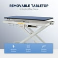 thumbnail image 3 of CO-Z 47" Electric Dog Grooming Table with Adjustable Grooming Bar and 4 Nooses White, 3 of 7
