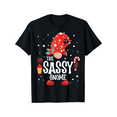 thumbnail image 2 of The Sassy Gnome Matching Family Christmas Gnome Pajama Men Women T - Shirt, 100% Cotton, For Family Christmas, S - XXXL, Black, 2 of 12