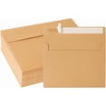 thumbnail image 1 of fafa-Kraft Kraft Paper Envelopes, 50 Pack, 5 x 7 Inch, Brown, A7, Card, Personalize Gift, Wedding, Birthday, Invitations, Postcard, 1 of 4