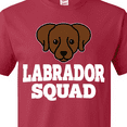 thumbnail image 4 of Inktastic Dog Chocolate Labrador Squad T-Shirt, 4 of 5