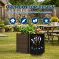 thumbnail image 4 of Wood Raised Garden Bed with Open Bottom, Deep Root Growth, Rust-Proof Reinforced Frame & Easy Assembly, 4 of 6