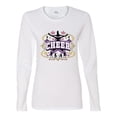 thumbnail image 2 of Wild Bobby Cheerleading All Stars Girl Sports Women Graphic Long Sleeve Tee, White, X-Large, 2 of 5