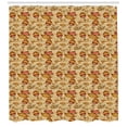thumbnail image 3 of Ambesonne Vintage Airplane Shower Curtain, Aviation Style, 69"Wx75"L, Pale Brown Red Yellow, 3 of 3