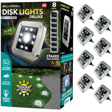 UPC: 0080313087424 | Bell+Howell Disk Lights Square 8 Packs