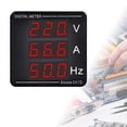 thumbnail image 2 of High Performance Digital Voltmeter Ammeter Panel AC50-500V 1-120A LED Display, 2 of 5