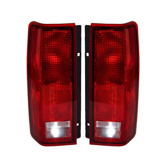 EPIC LIGHTING OE Style Halogen Tail Lights Assembly Replacement for GMC CHEVROLET 85-05 ASTRO [ GM2800113 GM2801112 5978023 5978024 ] Pair