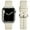 Silver Buckle, Ivory White, variant on Wristitani Apple Watch Bands for Women, iWatch Bands for Men, Genuine Leather Replacement Strap Compatible with iWatch Series for Gift, Business, Party and Daily Style Matching