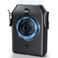 thumbnail image 1 of Ventilador portátil Stsase 10000mAh recargable, mini ventilador de cintura con tiempo de trabajo máximo de 24 horas, 1 of 5