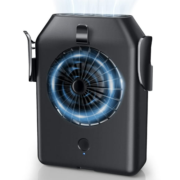 Ventilador portátil Stsase 10000mAh recargable, mini ventilador de cintura con tiempo de trabajo máximo de 24 horas