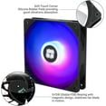 thumbnail image 2 of Thermalright TL-C12C-S X3 CPU Fan 120mm ARGB Case Cooler Fan, 4pin PWM Silent Computer with S-FDB Bearing Included, up to 1550RPM Cooling Fan（3 Quantities）, 2 of 7