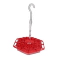 thumbnail image 1 of Comedero hexagonal para colibríes, bandeja de alimentación para pájaros colgante Horizontal para jardín, terraza, porche, 1 of 5