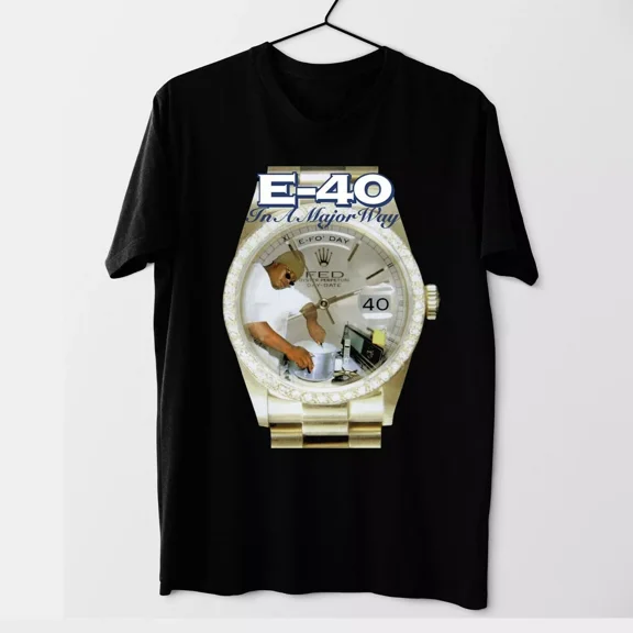 LIMITED EDITION New Rare E-40 E4 In a Major Way New Men T-Shirt