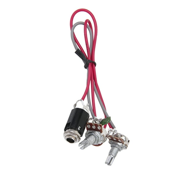 Verkabelung Elektronischer Schaltkreise Zur Lautstärkeregelung Mit 6,3 Mm Buchse Für Gitarre Yuyangstore Piezas de la guitarra