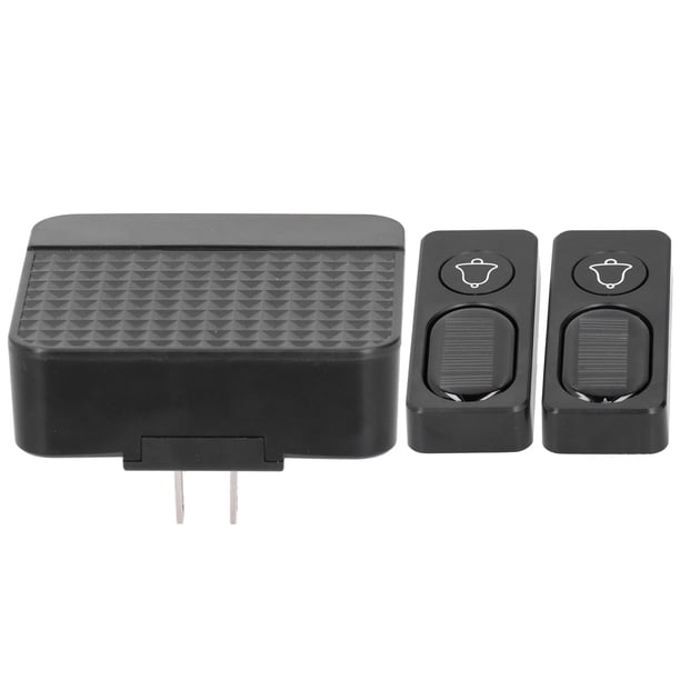 Timbre de Puerta eléctrico ANGGREK con Sistema de Alarma de luz LED inalámbrico AGX2030