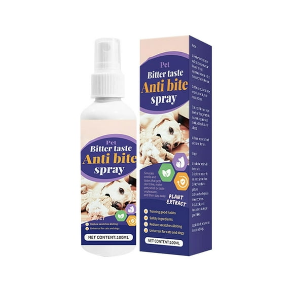 No Chew Bitter Spray;Training Inducer; Pet Training Spray,Improve The Home Environment And Reduce Damage.1pc,100ML