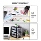 thumbnail image 5 of Contenedores de almacenamiento Lemononstore Gabinete de almacenamiento de cuatro capas Armario de plástico con cajón Organizador de almacenamiento portátil multifunción Muebles Organizadores y, 5 of 7