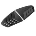 thumbnail image 2 of 1 Pair Rear Window Louver Left Right Scratch Resistant Side Window Air Vent Louvers Scoop Cover Blinds for 5 Series F10 2011 to 2017 Bright Black, 2 of 3
