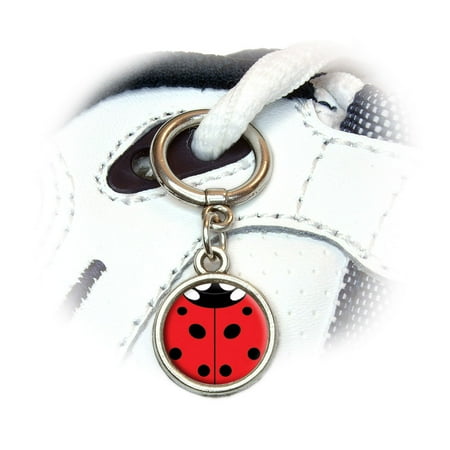 Charm Insert - Lady Bug - Insect Ladybug Shoe Charm
