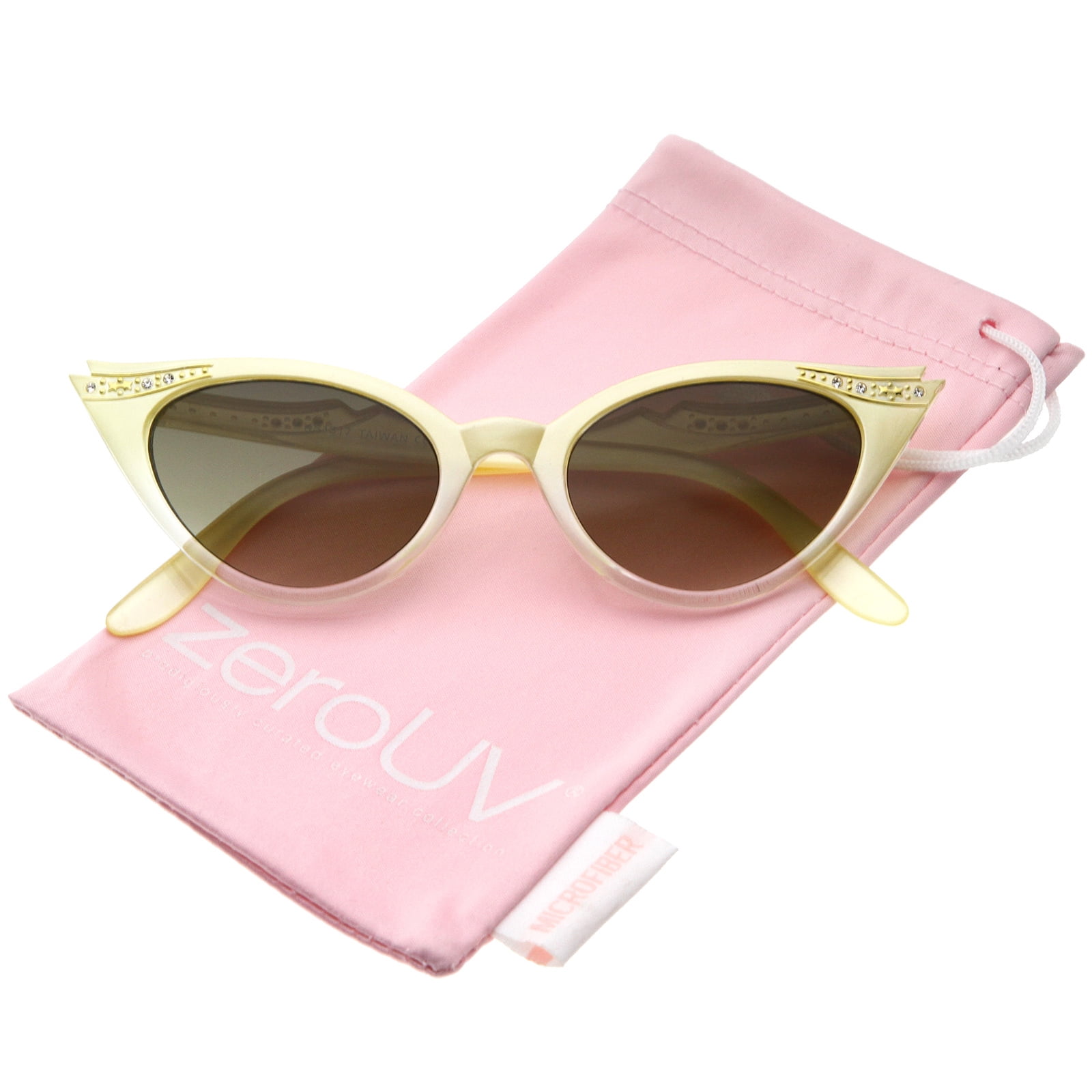Embellished cat-eye sunglasses