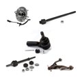 thumbnail image 1 of Transit Auto Ensemble de Roulement de Moyeu avant Gauche Bras de Commande Inférieur avec Rotule Tige de Liaison Intérieure Kit de Stabilisation (5 Pcs) pour Voiture 2012 Ram 1500 4WD avec Roues à 5 Crampons K77-101522, 1 of 11