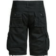 thumbnail image 4 of cllios Cargo Shorts for Men Summer Casual Work Shorts Lightweight Workwear Cargo Shorts with Multi Pockets Fathers Day Gifts Black,XL, 4 of 5