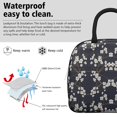 thumbnail image 3 of Womens Pioneer Flower Floral Print Pattern Lunch Box for Work,Insulated Lunch Bag for Women,Loncheras Para Mujer,Leakproof Adult Lunch Bag for Work,Beach,Travel,Picnic,Camping, 3 of 6