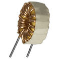 thumbnail image 2 of Pack of 2 5718-RC Inductor High Current Toroid 1100uH/650uH 15% 1KHz 2.5A 0.33Ohm, RoHS, 2 of 2