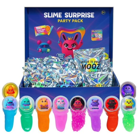 Kit de slime MOOZ de 10 unidades, no pegajoso y con aroma, para fiesta