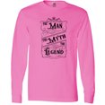 thumbnail image 3 of Inktastic The Man the Myth the Legend Long Sleeve T-Shirt, 3 of 5