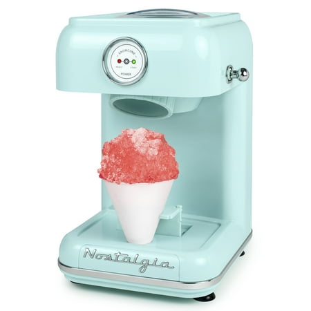 Nostalgia CLSC1AQ Classic Retro Snow Cone Maker, Aqua