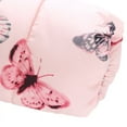 thumbnail image 5 of Baby Girls Winter Warm Butterfly Floral Hooded Jacket Coats Kids Button Down Top Outerwear, 5 of 8