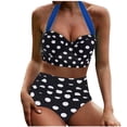 thumbnail image 1 of Conjunto de bikini a la moda para mujer, traje de baño de dos piezas, traje de baño relleno sin almohadilla en el pecho, ropa de playa con soporte de acero Fridja  nalpqowj52469, 1 of 4