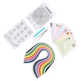 thumbnail image 3 of Paper Quilling Kit,6 In 1 DIY Quilling Pen Slotted Paper Quilling Tools Sturdy Construction, 3 of 14