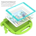 thumbnail image 4 of Dteck Kids Case for iPad 6th Gen/iPad 5th Gen/iPad Air 2/iPad Air, iPad 9.7 Case, with Built in Screen Protector, Octopus Animals Shockproof Case Handle Grip with Shoulder Stap,Green, 4 of 8