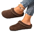 thumbnail image 5 of KEVCHE Womens Round Toe Thick Sole Platform Mules,Retro Slip On Comfort Design with Cushion Footbed and Soft Cozy Lining,Non-Slip Durable Casual Shoes for Spring Fall Daily Gifts, 5 of 7