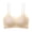 Beige, variant on TAGOLD Womens Plus Size Bra,Summer Casual Bras for Womens,Ladies Traceless Comfortable One-piece No Steel Ring Vest Breathable Gathering Bra Woman Underwear