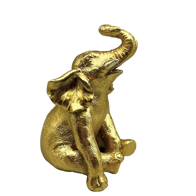 Escultura de resina de estatua de , pequeño adorno, figura de animal realista, linda para decoración de mesa, oficina, hogar y estantería