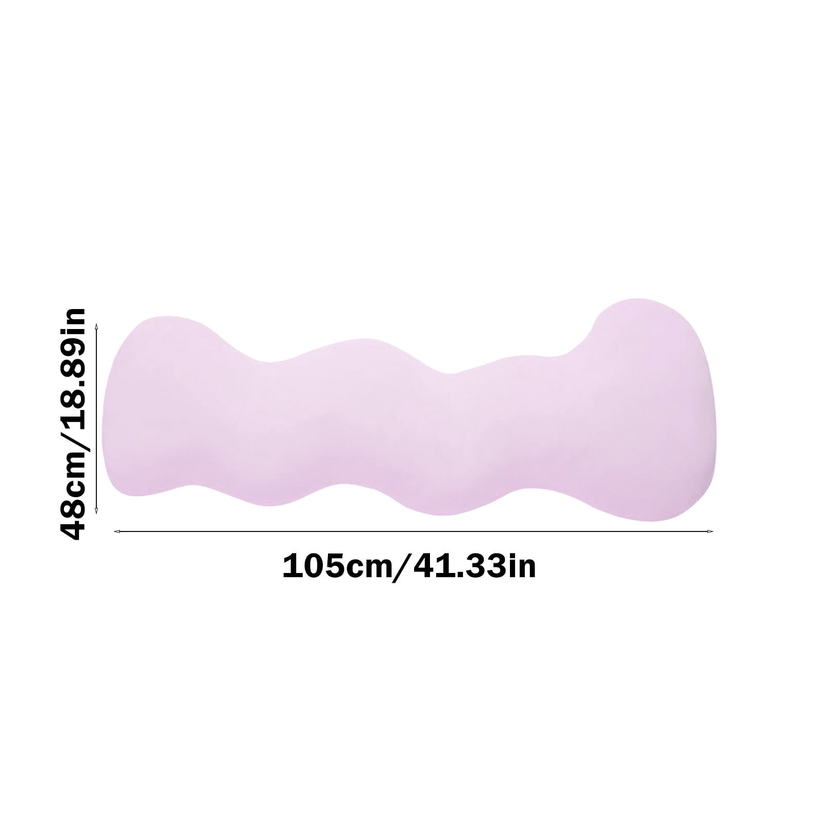 PUSPU Cooling Full Body Pillow for Adults Extra Long Shredded Foam Bed Pillow