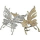 thumbnail image 2 of Butterfly Hair Clips for Women Durable Alloy and Crystal Design Comfortable to Wear 2 Pcs Assorted, 2 of 5