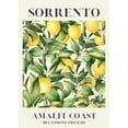 thumbnail image 3 of Cuadro sobre lienzo con diseño de fruta italiana de Santorini, póster nórdico con estampado de limón y naranja de Sorrento, para decoración del hogar y la cocina, 3 of 5
