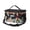 Black, variant on Toprema New Marker Pen Case Holder for 120 Markers Organizer Multifunctional Zipper Storage Carrying Bag with Pattern Khaki