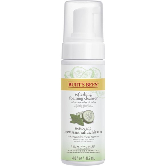 Burt’s Bees® Refreshing Foaming Face Cleanser with Cucumber and Mint,