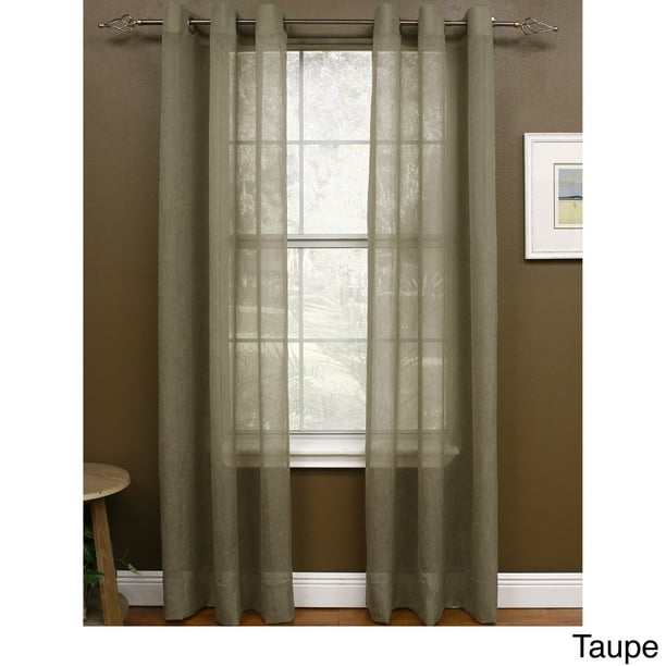 Miller Curtains Preston 108inch Sheer Grommet Panel 48 x 108 48 x
