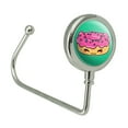 thumbnail image 2 of Cute Kawaii Cat Donut Purse Bag Hanger Holder Hook, 2 of 4